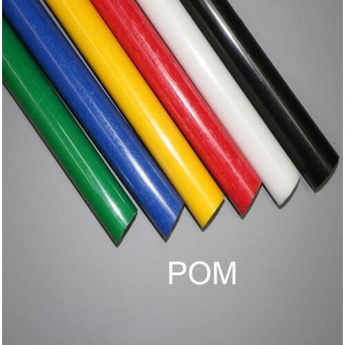 0.5m colorful POM nylon rods red blue yellow green sticks Polyoxymethylene rod stick