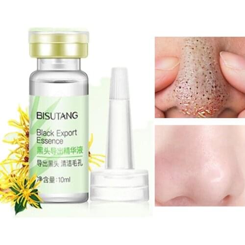 Face Serum Blackhead Remover Shrinking Pore Acne Treatment Deep Cleaning Smoothing Skin Care Firming Essence Beauty Set10ml*2PC