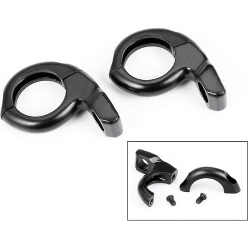 2 Pcs 25mm Universal Motorcycle Turn Signal Handle Bar Clamp Mount Bracket Handlebar Rear Mirror Adapter for Honda Yamaha Suzuki