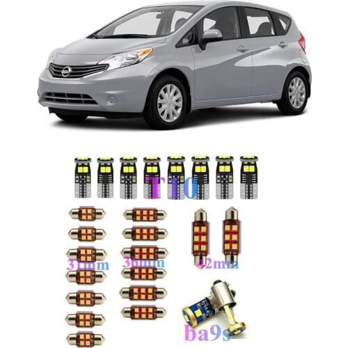 Interior LED Lights Replacement for Nissan sentra titan versa xterra Accessories Kit WHITE