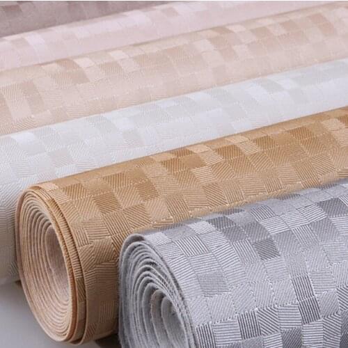 10 meters roll environmentally friendly decorative artificial leather bedside background sliding door packaging leather plaid