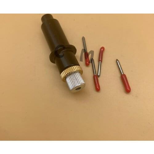 10PCS Mimaki cutting plotter blade Knife 30 45 60 degree for Mimaki CJV30 CJV150 CG paper knife engraving blade holder 1PCS