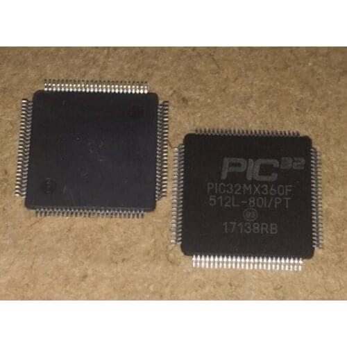5PCS New PIC32MX360F512L-80I/PT QFP100