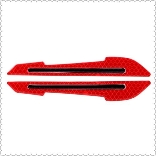 2pcs Car Exterior Styling Reflective Sticker Tape for Audi 2001 2002 2003 2004 A4 B6 B7 2000