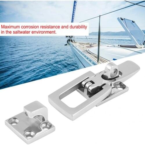 70MM Marine Hardware 316 Stainless Steel Marine Boat Anti-Rattle Locker Hatch Latch Clamp Fastener
