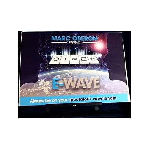 E WAVE (Gimmick) by Marc Oberon Beginner Close Up Performer Stage / Parlor Mentalism Magic Tricks Illusions Stage Magic Props