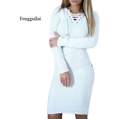 Fengguilai Fashionable Knitted Dresses