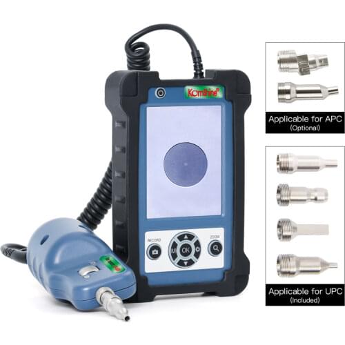 400X Magnification Inspection Probe KIP-600V Fiber Optic Video Inspection Probe and Display, Fiber Optic Inspector with four tip