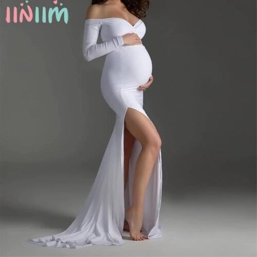 Платья макси для беременных Iiniim China At AliExpress