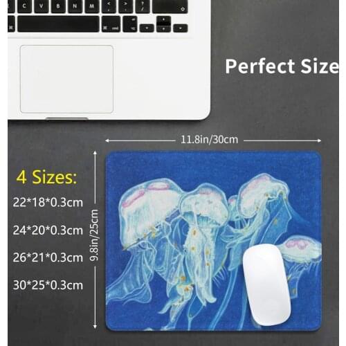 Anglesey Jellyfish Mouse Pad DIY Print Anglesey British Britain Wildlife Jellyfish Marine Coastal Wales