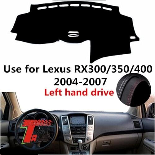 TAIJS Factory protective Leather Car Dashboard Cover For Lexus RX300/350/400 2004 2005 2006 2007 Left hand drive
