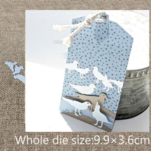 XLDesign Craft Metal Cutting Die cut dies 3pcs Egret bird decoration scrapbook Album Paper Card Craft Embossing die cuts