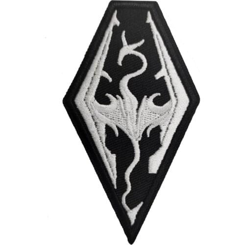 Morrowind Oblivion Skyrim Embroidered iron on sew on patch