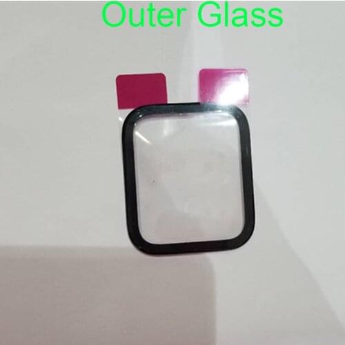 Original For Apple Watch Series 6 Outer Glass Front Glass Panel Replacement For Apple Watch Series SE Front Glass