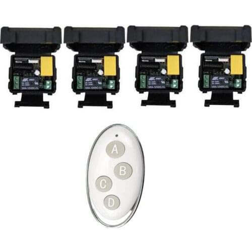 Rf AC 220 V 1 channel RF mini Wireless Remote Control light switch Receiver transmitter new