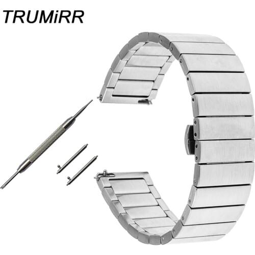 Stainless Steel Watch Band Quick Release for Mido Men Women Strap Butterfly Clasp Belt Bracelet Black Silver 16mm 18mm 20mm 22mm