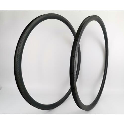 Sprint super light Climbing carbon Single Rim 700c 30mm depth 24mm width clincher/Tubular Road bike carbon rim