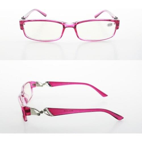 Brand Designer Rhinestone Reading Glasses Women Full Frame Diopter Eyeglasses Anti-fatigue Eyeglasses