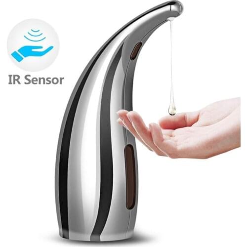 Automatic Soap Dispenser 300ml Liquid Dish Soap Dispenser Pump Bathroom Touchless Shampoo Soap Dispenser Lotion Shower Dispenser