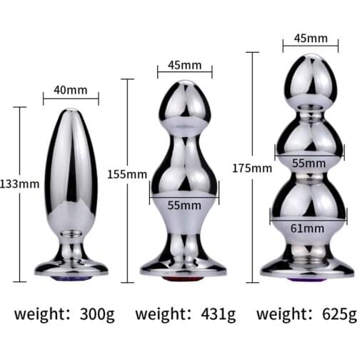 Large Anal Sex Toys for Adult Huge Size Butt Plugs Prostate Massage For Men Female Anus Expansion Stimulator Big Anal Beads R