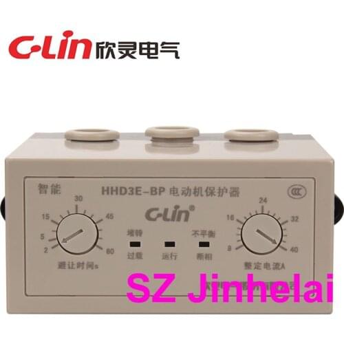 C-Lin HHD3E-BP New and original Intelligent motor protector 8-40A AC220V AC380V