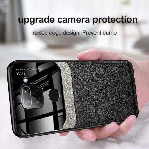 Case for Xiaomi Redmi Note 9 luxury Vintage Leather skin capa slot phone cover for xiaomi redmi note 9 case funda coque