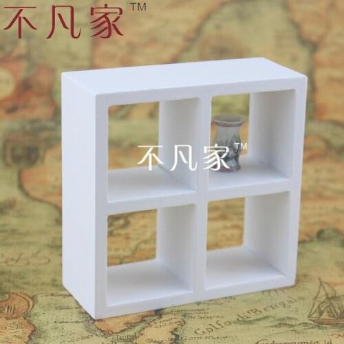 Dollhouse1:12 scale miniature furniture White display shelf