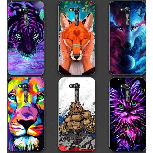 Soft Silicone Phone Cover for Asus X014D Case for ASUS Zenfone Go ZB450KL X009DA ZB452KG X014D 4.5" Printing Funda Coque Capa