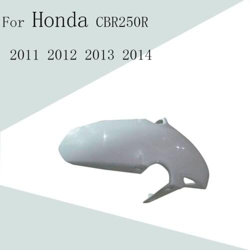 For Honda CBR250R 2011 2012 2013 2014 Front Mudguard Fender Cowl ABS Injection Fairing CBR 250 R 11-14 Motorcycle Accessories