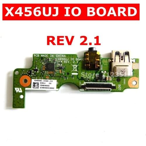 X456UJ IO BOARD For ASUS X456U X456UJ X456UV X456UB X456UQ K456U A456U F456U R456U USB Audio SD CARD Connectors Test 100% ok