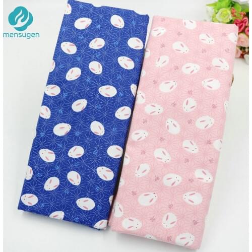 Half meter 50*160cm Japanese Style Cotton Fabric For Sewing Patchwork Cushions Bedding Sheet Tilda Doll Cloth Quilting Crafts
