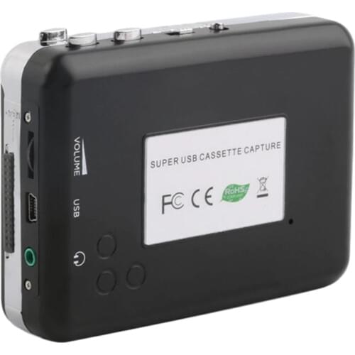 Super USB2.0 Cassette to MP3 Converter Capture Tape to PC Audio Music Player