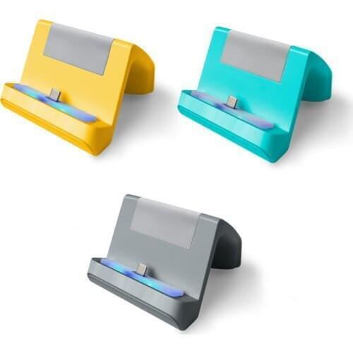 100pcs Adjustable USB Type-C Charging Stand Quickly Charger for NS Switch Lite Console For Switch Dock Station Charger Stand