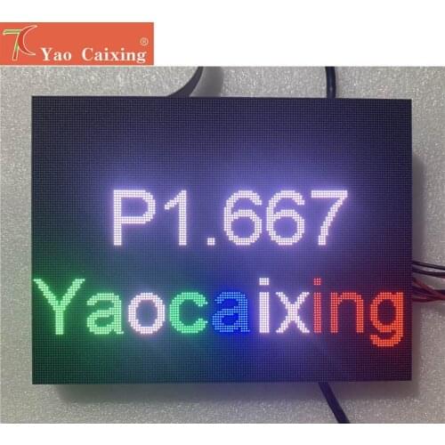 RGB Full Color Programmable LED Scrolling Sign Message Board Display Module 200*150mm P1.667 Indoor Smd Panel