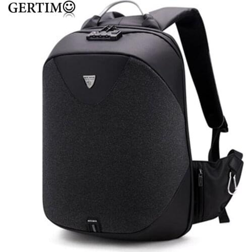 Mens 15.6 inch Business Travel Laptop Backpack Anti Theft Waterproof USB Charging Backpack With TSA Customs Lock Bag For Male