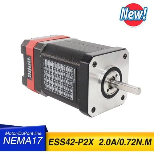 5pcs 0.71N.m 2.0A Servo-stepper motor 60mm Closed loop Integrated ESS42-P2X-60MM Stepper servo motor with driver