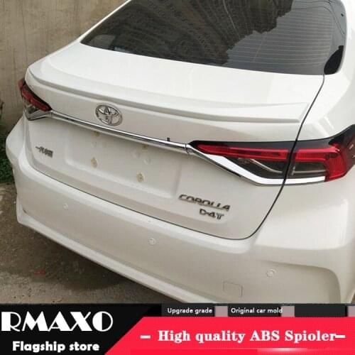 For Toyota Corolla Spoiler 2020-2021 Corolla ex Spoiler NF ABS plastic Material Car Rear Wing Color Rear Spoiler