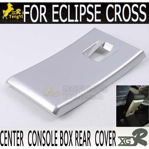 Xgr insidecenter console rear panel second seat cover ring for Eclipse Cross 2018 2019 decoration body part