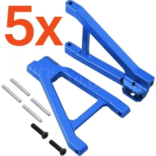 10Pcs/Lot Aluminum Alloy Rear Lower Suspension Arm A-Arm For Traxxas 1/16 Slash 4WD 70054 RC Model Car Upgrade Parts 7032 Hop Up