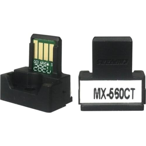 5pcs New Automatic Reset Chip For Sharp MX-560CT printer cartridge toner chip