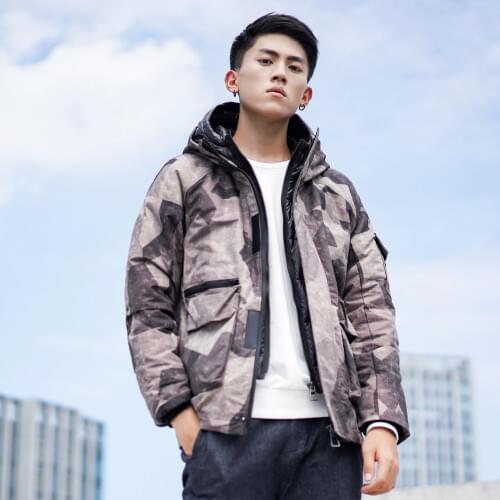 Men's Down Jackets With A Hood AIFEIGEONLINE China
