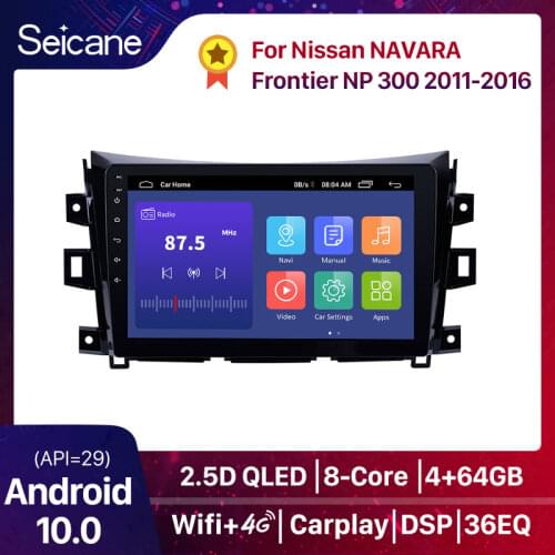 Seicane Android 9.0 HD 1024*600 For 2011-2016 Nissan NAVARA Frontier NP300 Renault Alaskan Car GPS Stereo Head Unit Radio Tuner