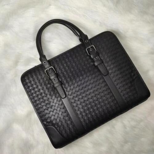 L Eternal Men's Leather Briefcases