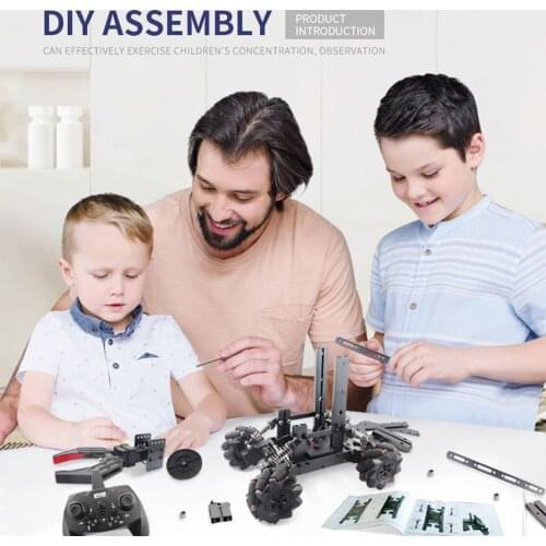 1:14 RC Car 4WD 360° Rotating Assemble A Radio Toy Car 14 Channels Arms Rise/fall Programming Function Toy Vehicle Model