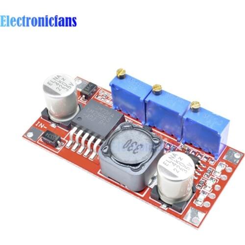 10PCS LM2596 DC 5-35V to 1.25-30V Step-down Adjustable CC/CV Power Supply Module Lithium Battery Charger LED Driver Board