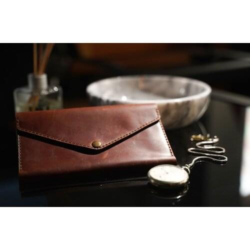Handmade Genuine Leather Card Case Wallet Authentic Women Men Accessory Stylish Desing High Quality Gift - ES-9031