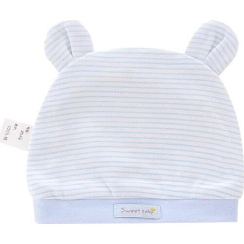 Newborn Baby Hat Childrens Cotton Sun Protection Hat Baby Newborn Baby Cap Comfortable No Pilling No Fading