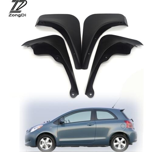 ZD Car Front Rear Mudguards For Toyota Yaris / Vitz Hatchback 2005-2011 For Toyota Verso 2009-2016 Splash Guard Accessories