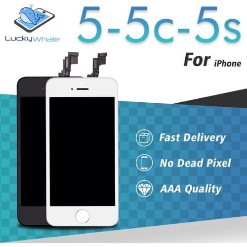 1PCS LCD Display for iPhone 5 5S 5C SE Touch Screen Replacement Digitizer Assembly AAA High Quality LCD Free Shipping