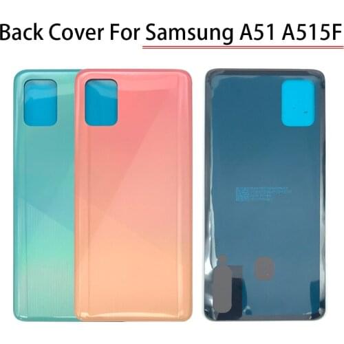 10Pcs/Lot, Back Rear Cover For Samsung Galaxy A51 2020 Battery Door Housing Battery back cover